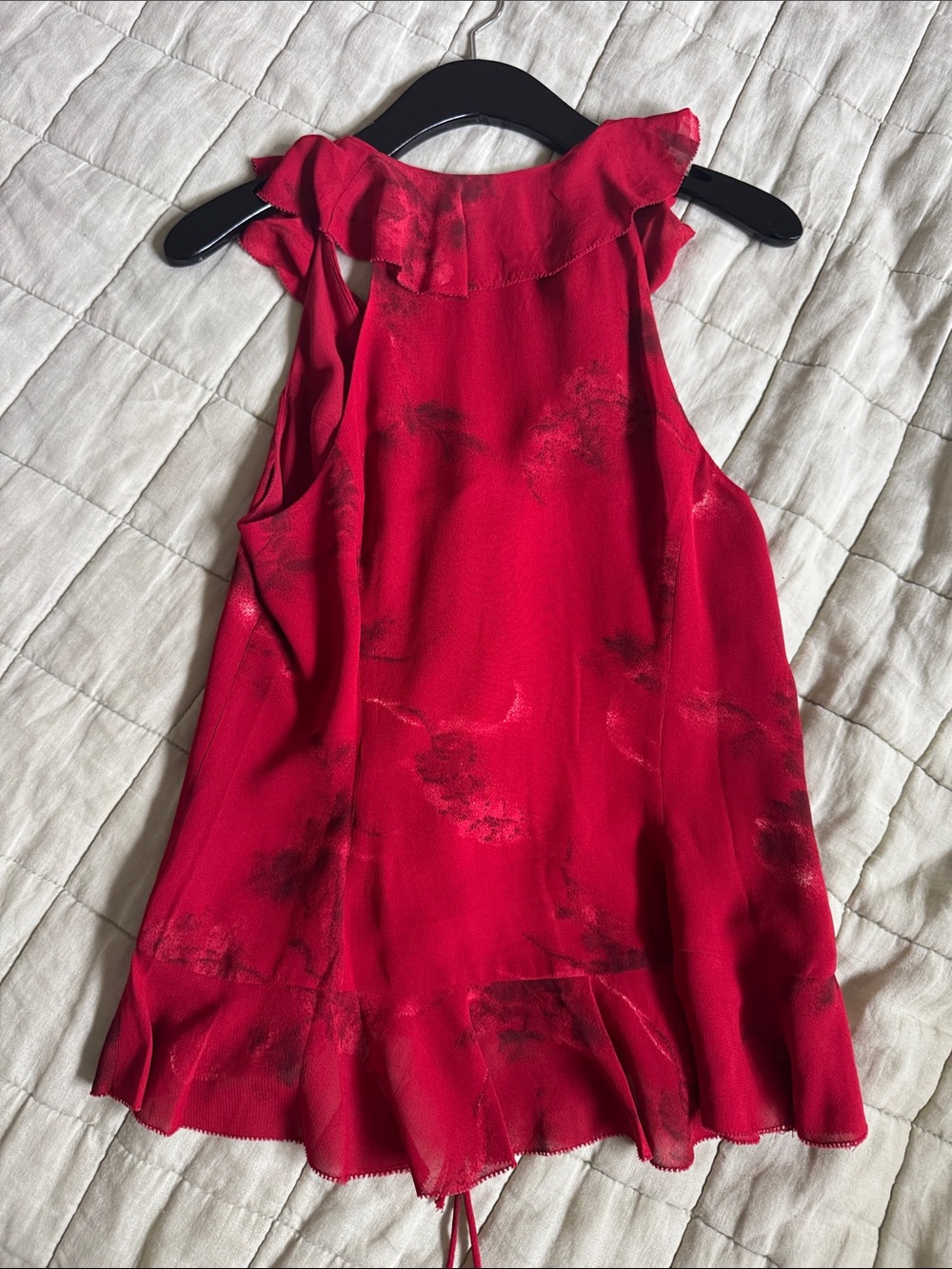 Reformation Paulette Top Red - Size 2 - Picture 8 of 9